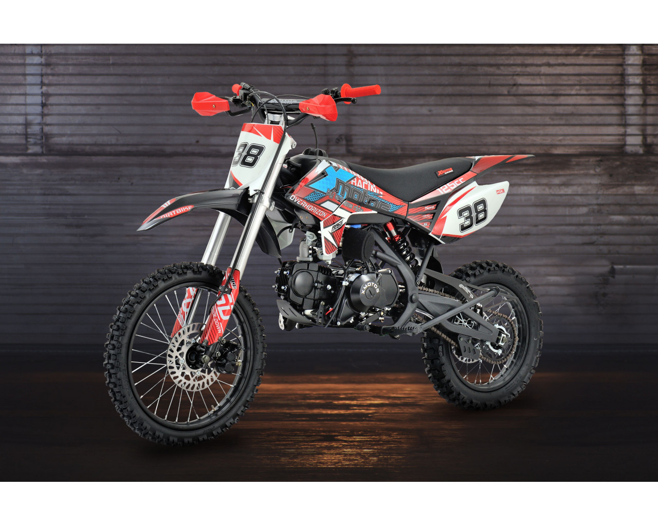 Motorcycle XMOTOS - XB38 125cc 4t 17/14 Color Red