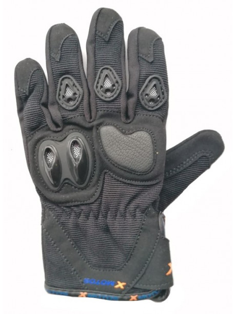 Motocross gloves XMOTOS for kids - black