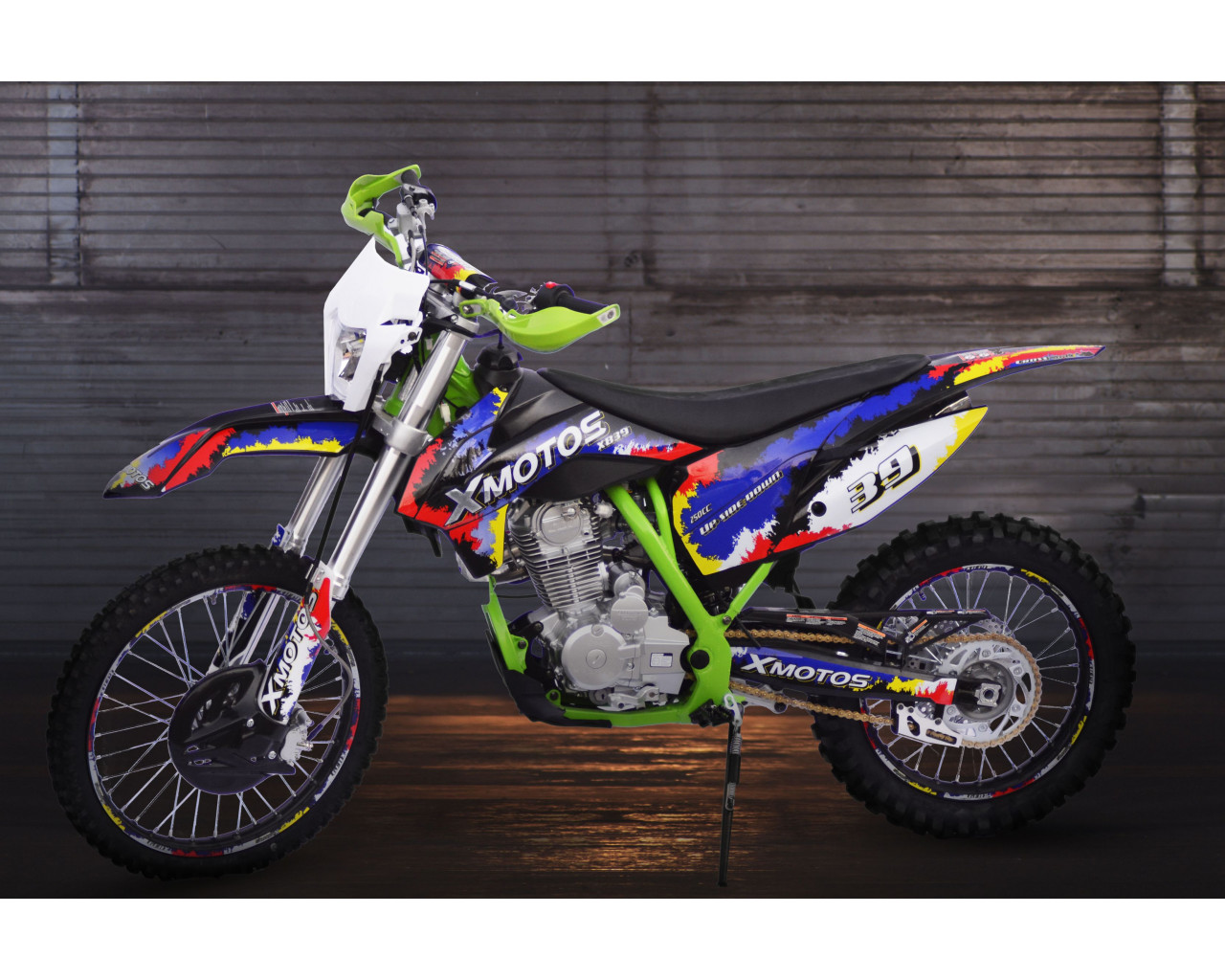 Motorcycle XMOTOS - XB88 250cc 4t 21/18 Color Green