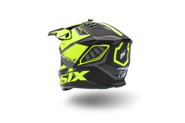 ASIX 127 junior cross helmet - yellow