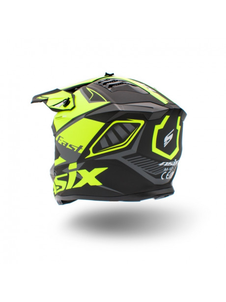 ASIX 127 junior cross helmet - yellow