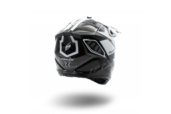 ASIX 127 junior cross helmet - white