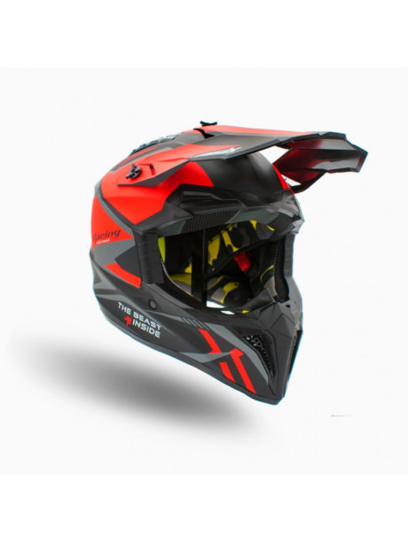 ASIX 127 junior cross helmet - orange