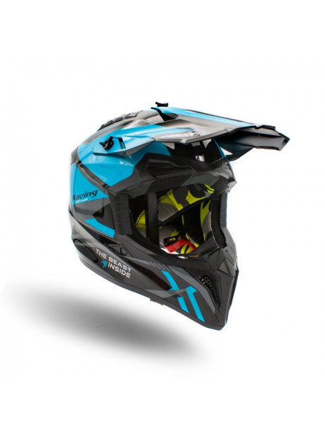 ASIX 127 junior cross helmet - turquoise